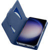 Cellularline Book Case - Case Samsung Galaxy S24 (Navy Blue) - (BOOK3GALS24B)
