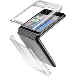 Cellularline Clear Case - Samsung Galaxy Z Flip 5 Case (Transparent) - (CLEARCSGALZFLIP5T)