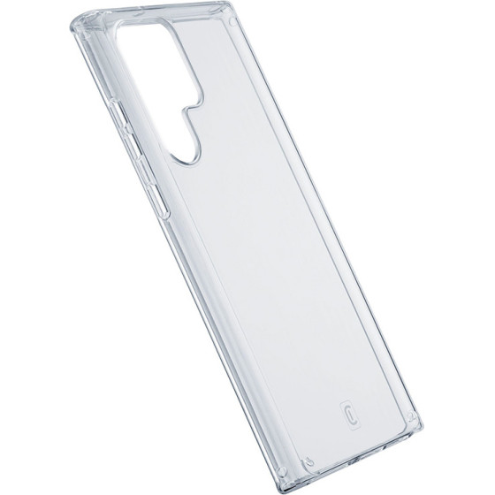 Cellularline Clear Strong - Case Samsung Galaxy S24 Ultra (Transparent) - (CLEARDUOGALS24UT)