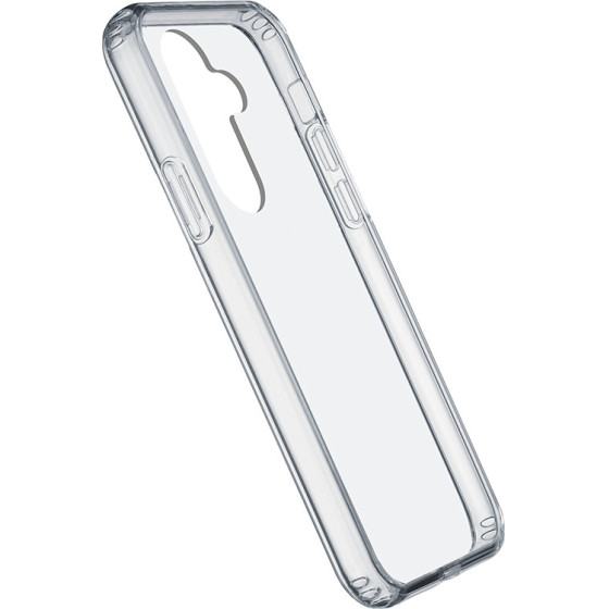 Cellularline Clear Strong - Samsung Galaxy A34 5G Case With Antibacterial Protection (transparent) - (CLEARDUOGALA34T)