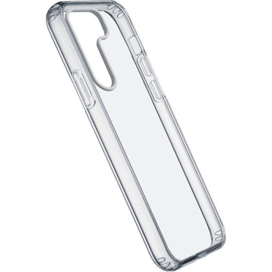 Cellularline Clear Strong - Samsung Galaxy S23 Case With Antibacterial Protection (transparent) - (CLEARDUOGALS23T)