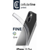 Cellularline Fine - Case Iphone 15 Plus (Transparent) - (FINECIPH15MAX)