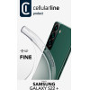 Cellularline Fine - Case Samsung Galaxy S22+ (Transparent) - (FINECGALS22PLT)