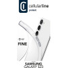 Cellularline Fine - Case Samsung Galaxy S23 (Transparent) - (FINECGALS23T)