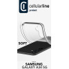 Cellularline Soft - Samsung Galaxy A34 5G Case (Transparent) - (SOFTGALA34T)