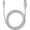 Cellularline Soft Cable - USB-A To Lightning Cable Mfi Certified 1.2 m (grey) - (USBDATASOFTMFID)