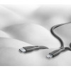Cellularline Soft Cable - USB-C To Lightning Cable Mfi Certified 1.2 m (black) - (USBDATASOFTC2LMFIK)