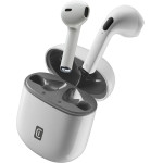 Cellularline Style Color - Bluetooth V5.3 Tws Wireless Headphones With Charging Case (white) - (BTTWSSMARTW)