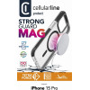 Cellularline Tetra Force Strong Guard Mag - Iphone 15 Pro Magsafe Case With Microban Coating (clear) - (TETRACMAGIPH15PROT)