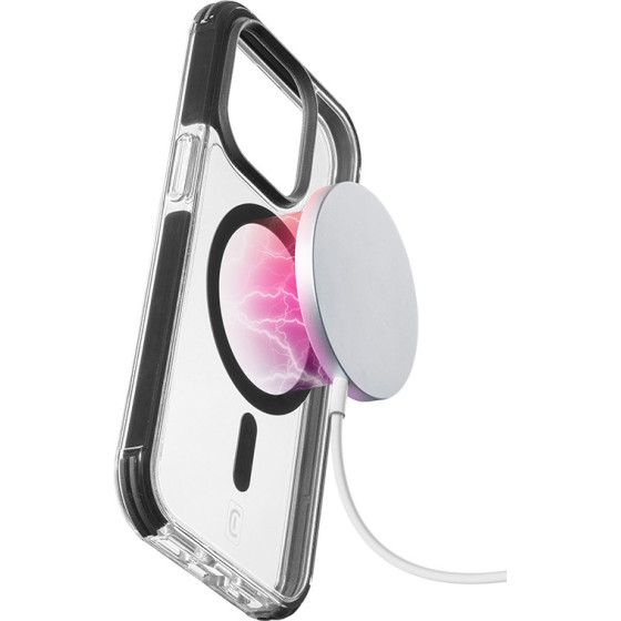 Cellularline Tetra Force Strong Guard Mag - Iphone 15 Pro Magsafe Case With Microban Coating (clear) - (TETRACMAGIPH15PROT)
