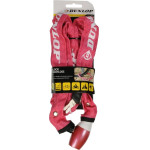 Dunlop - Bike Lock With Chain Lock 120cm (Red) - (8711252416984RED)