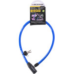 Dunlop - Cable, anti-Theft Bicycle Lock (blue) - (8711252029252BLUE)