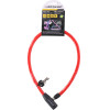 Dunlop - Cable, anti-Theft Bicycle Lock (red) - (8711252029252RED)