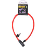 Dunlop - Cable, anti-Theft Bicycle Lock (red) - (8711252029252RED)