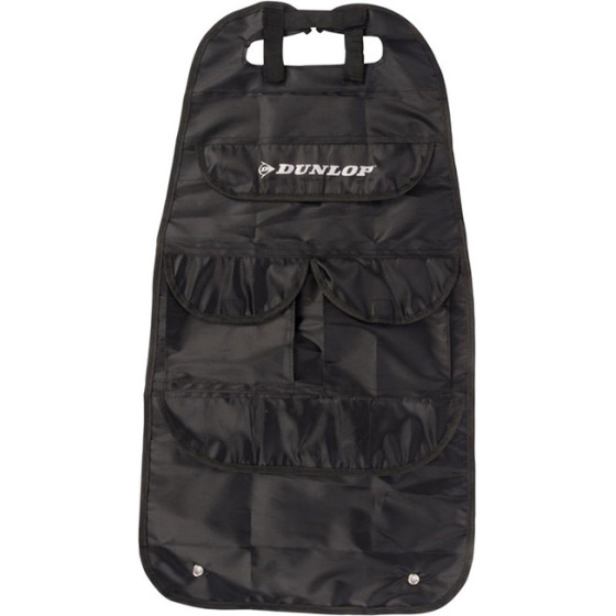 Dunlop - Car Organizer / Glove Box / Seat Protector (black) - (871125205831)