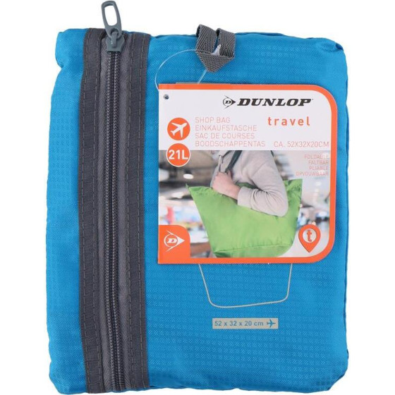 Dunlop - Foldable Shopping Bag (Blue) - (8711252103044BLUE)