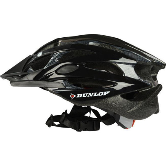 Dunlop - Mtb Regulated Bike Helmet r. M 55-58 Cm (black) - (871125200238_BLACK)