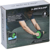 Dunlop - One-Wheeled Abdominal Muscle Training Roller (Green) - (8711252175249_GREEN)