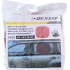 Dunlop - Sun Visor For Car Side Windows 36x44 Cm 2 Pcs (red) - (8711252164564RED)