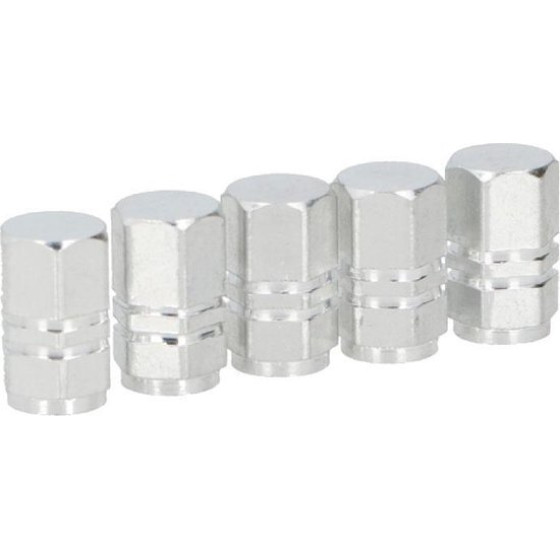 Dunlop - Valve Caps (Silver) - (8711252058269)