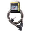 Dunlop anti-Theft Bicycle Key Lock (black) - (8711252563749_BLACK)