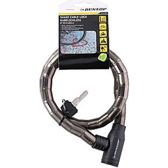 Dunlop anti-Theft Bicycle Key Lock (black) - (8711252563749_BLACK)