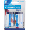 Grundig - Zinc Battery D / R20 1.5V 4100mAh 2 pcs. - (871125252564)