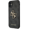 Guess 4G Big Metal Logo - Iphone 11 Case (Grey) - (GUHCN614GMGGR)