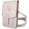 Guess 4G Big Metal Logo Phone Bag - Bag With a Smartphone Compartment (pink) - (GUWBG4GFPI)
