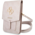 Guess 4G Big Metal Logo Phone Bag - Bag With a Smartphone Compartment (pink) - (GUWBG4GFPI)