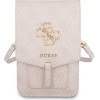 Guess 4G Big Metal Logo Phone Bag - Bag With a Smartphone Compartment (pink) - (GUWBG4GFPI)