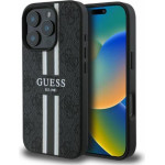 Guess 4G Printed Stripes Magsafe - Case Iphone 16 Pro Max (black) - (GUHMP16XP4RPSK)