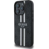Guess 4G Printed Stripes Magsafe - Case Iphone 16 Pro Max (black) - (GUHMP16XP4RPSK)