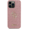 Guess Glitter Script Big 4G - Iphone 15 Pro Max Case (pink) - (GUHCP15XHG4SGP)