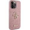 Guess Glitter Script Big 4G - Iphone 15 Pro Max Case (pink) - (GUHCP15XHG4SGP)