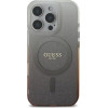 Guess Iml Glitter Gradient Magsafe - Case For Iphone 16 Pro (Brown) - (GUHMP16LHGRCELW)