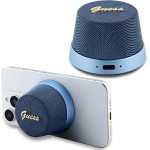 Guess Magnetic Script Metal Logo - Bluetooth Speaker V5.3 (blue) - (GUWSC3ALSMB)