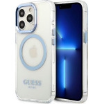 Guess Metal Outline Magsafe - Case For Iphone 13 Pro (Clear) - (GUHMP13LHTRMB)