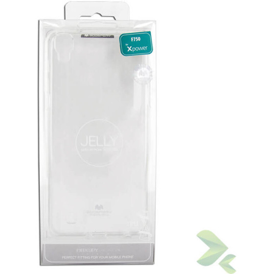 Mercury Transparent Jelly - Case For Lg X Power (Clear) - (7509)