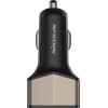 Nillkin Celerity Car Charger - 2x USB-A + 1x USB-C, 32W (Gold) - (32W-GD)