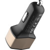 Nillkin Celerity Car Charger - 2x USB-A + 1x USB-C, 32W (Gold) - (32W-GD)