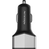 Nillkin Celerity Car Charger - 2x USB-A + 1x USB-C, 32W (Silver) - (32W-SL)