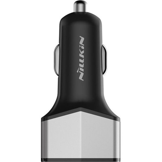 Nillkin Celerity Car Charger - 2x USB-A + 1x USB-C, 32W (Silver) - (32W-SL)