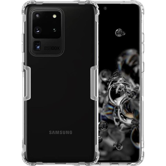 Nillkin Nature Tpu Case - Case For Samsung Galaxy S20 Ultra (White) - (S20U-95523)