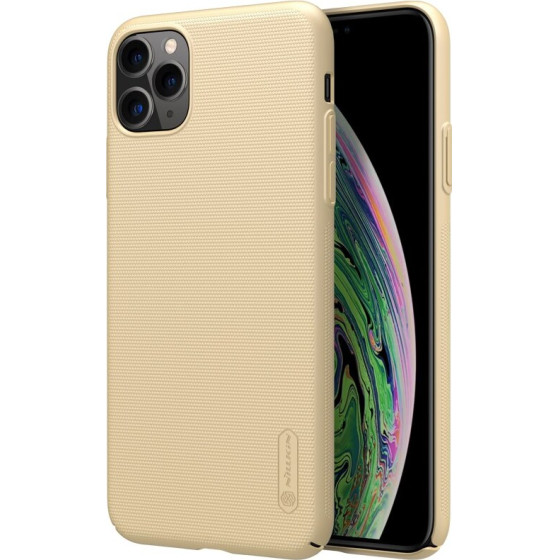 Nillkin Super Frosted Shield - Case For Apple Iphone 11 Pro Max (Golden) - (IP65-84152)