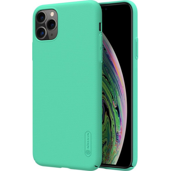 Nillkin Super Frosted Shield - Case For Apple Iphone 11 Pro Max (Mint Green) - (IP65-84183)