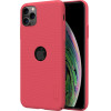 Nillkin Super Frosted Shield - Case For Apple Iphone 11 Pro Max z Wycieciem Na Logo (Bright Red) - (IP65-86590)