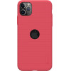 Nillkin Super Frosted Shield - Case For Apple Iphone 11 Pro Max z Wycieciem Na Logo (Bright Red) - (IP65-86590)