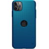Nillkin Super Frosted Shield - Case For Apple Iphone 11 Pro Max z Wycieciem Na Logo (Peacock Blue) - (IP65-86606)