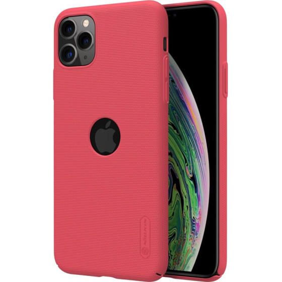 Nillkin Super Frosted Shield - Case For Apple Iphone 11 Pro z Wycieciem Na Logo (Bright Red) - (IP58-86491)
